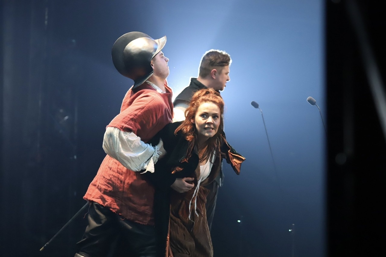 Grace O'Malley in The Pirate Queen at the London Coliseum - February 2020.