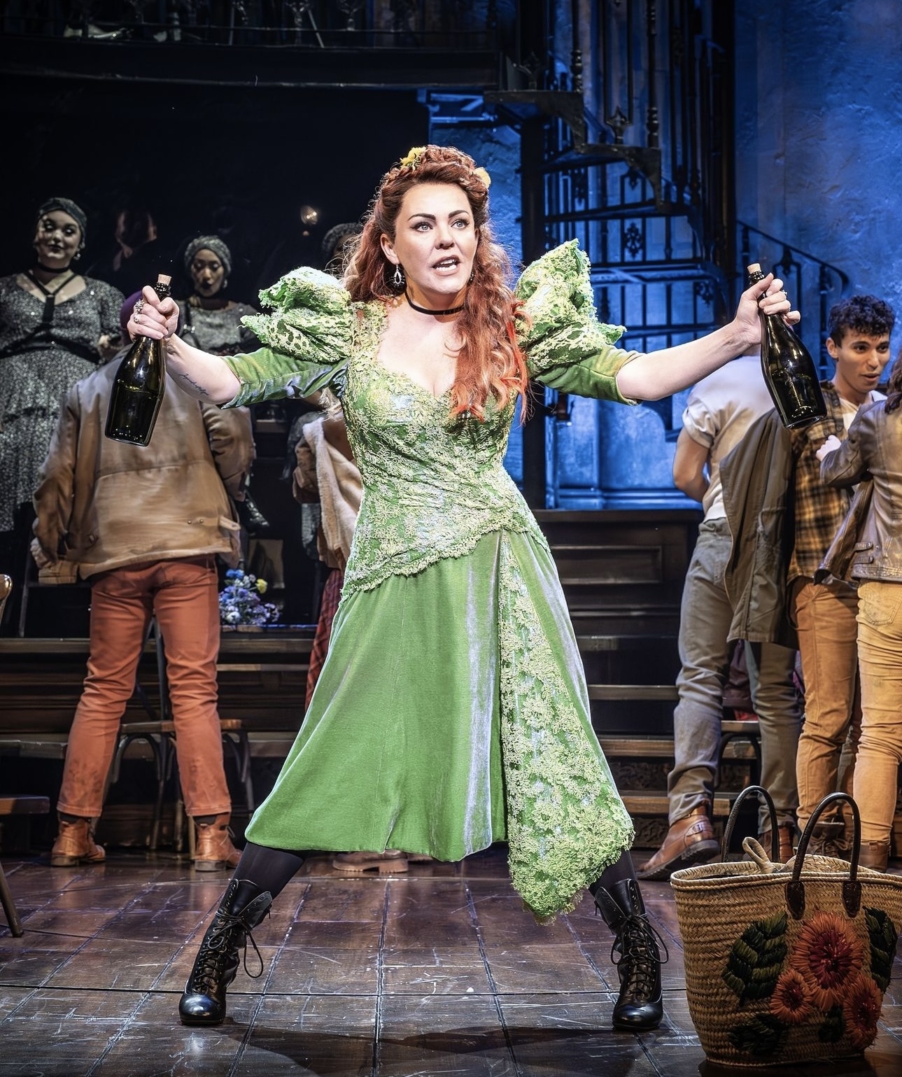 Persephone in Hadestown at the Lyric Theatre, London - October 2024. Photo - Marc Brenner